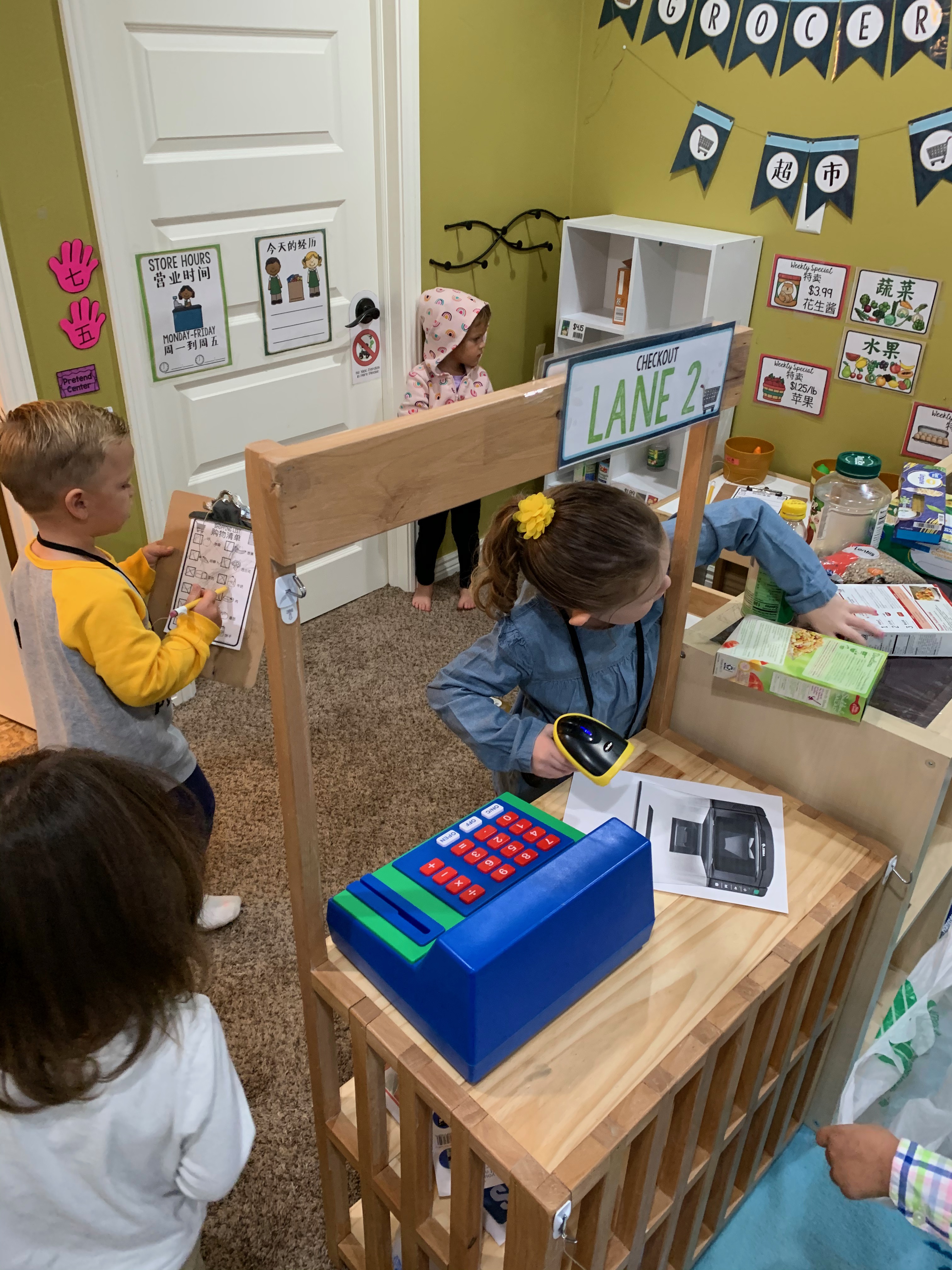 The Benefits of Pretend Play and How to Set Up a Dramatic Play Grocery Store Xiao Panda Preschool